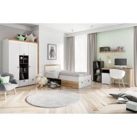 Raft RIVA 6 Negru Mat